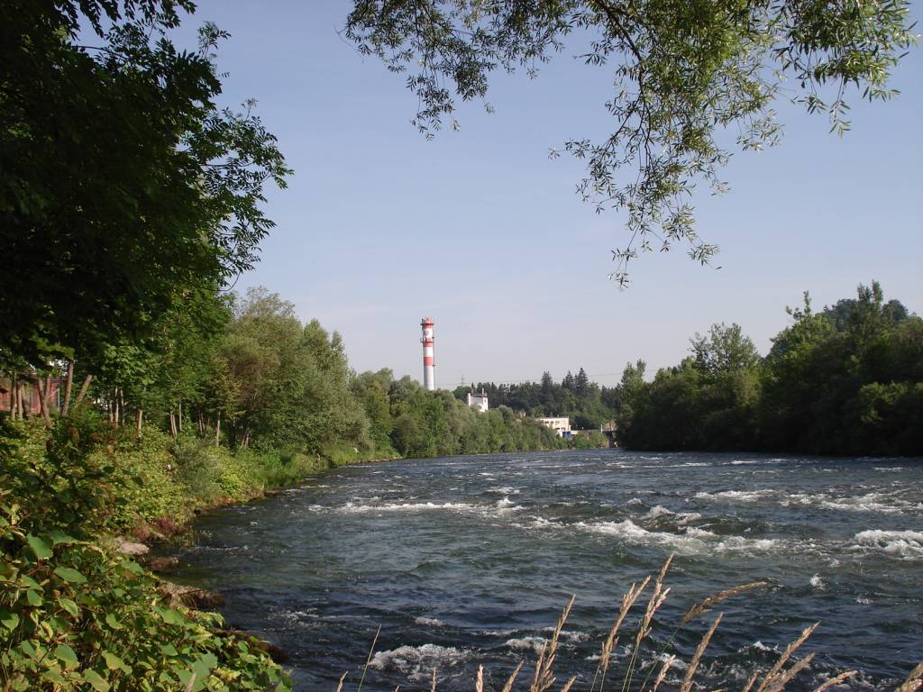 The river Sava (from the bridge in Verje to the bridge between Brod and ...